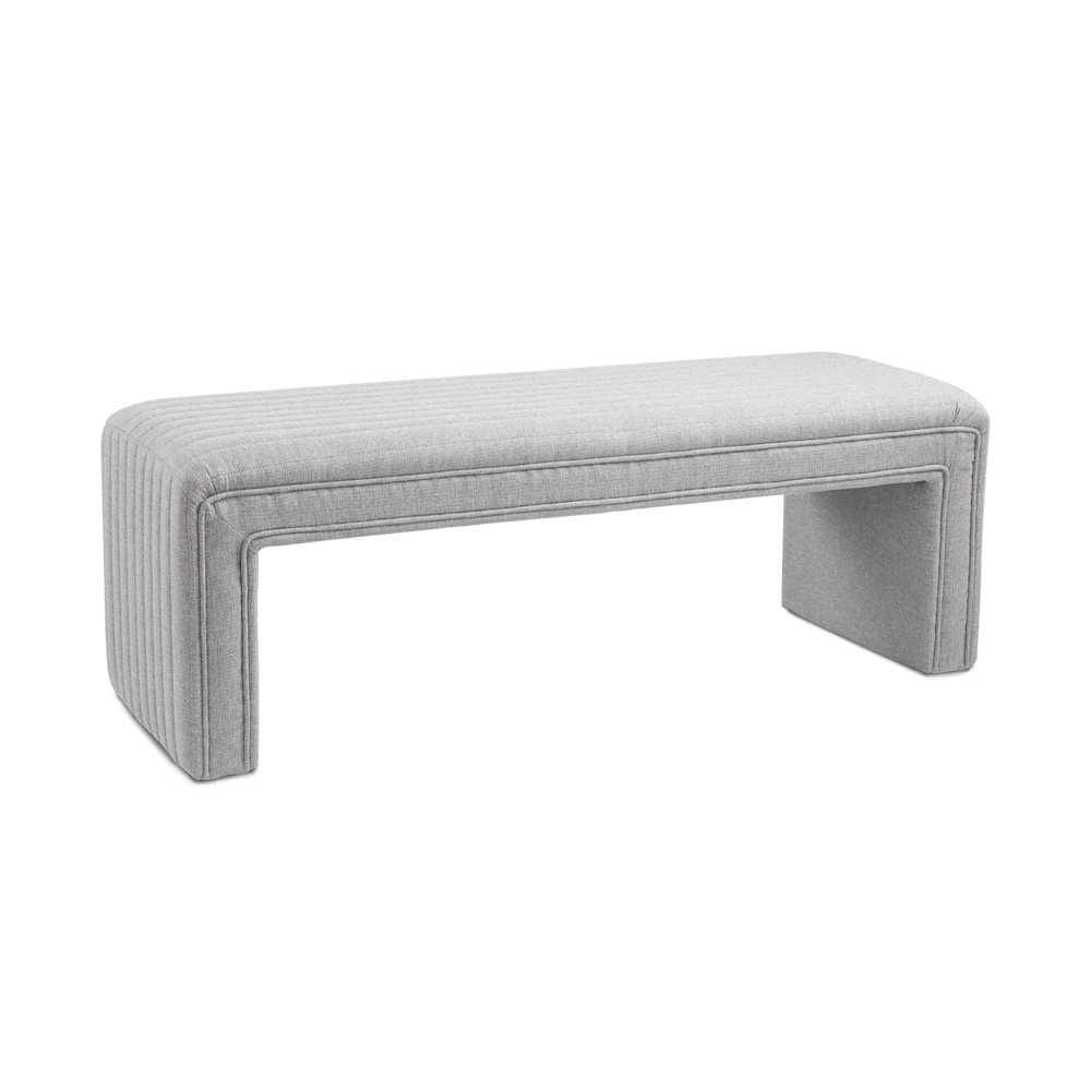 U Bench: Grey Linen